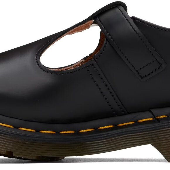 Dr. Martens Zavala Chunky Mary Jane Platform T-Bar Leather Shoes Women’s 6 Black - Picture 12 of 14